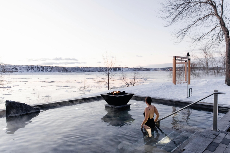 Vieux-Québec : séance détente dans un spa thermal nordiqueExpérience thermale standard