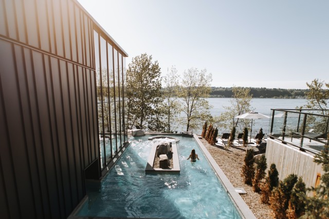 Visit Old Quebec Nordic Spa Thermal Experience in Hudson Bay, Quebec, Canada