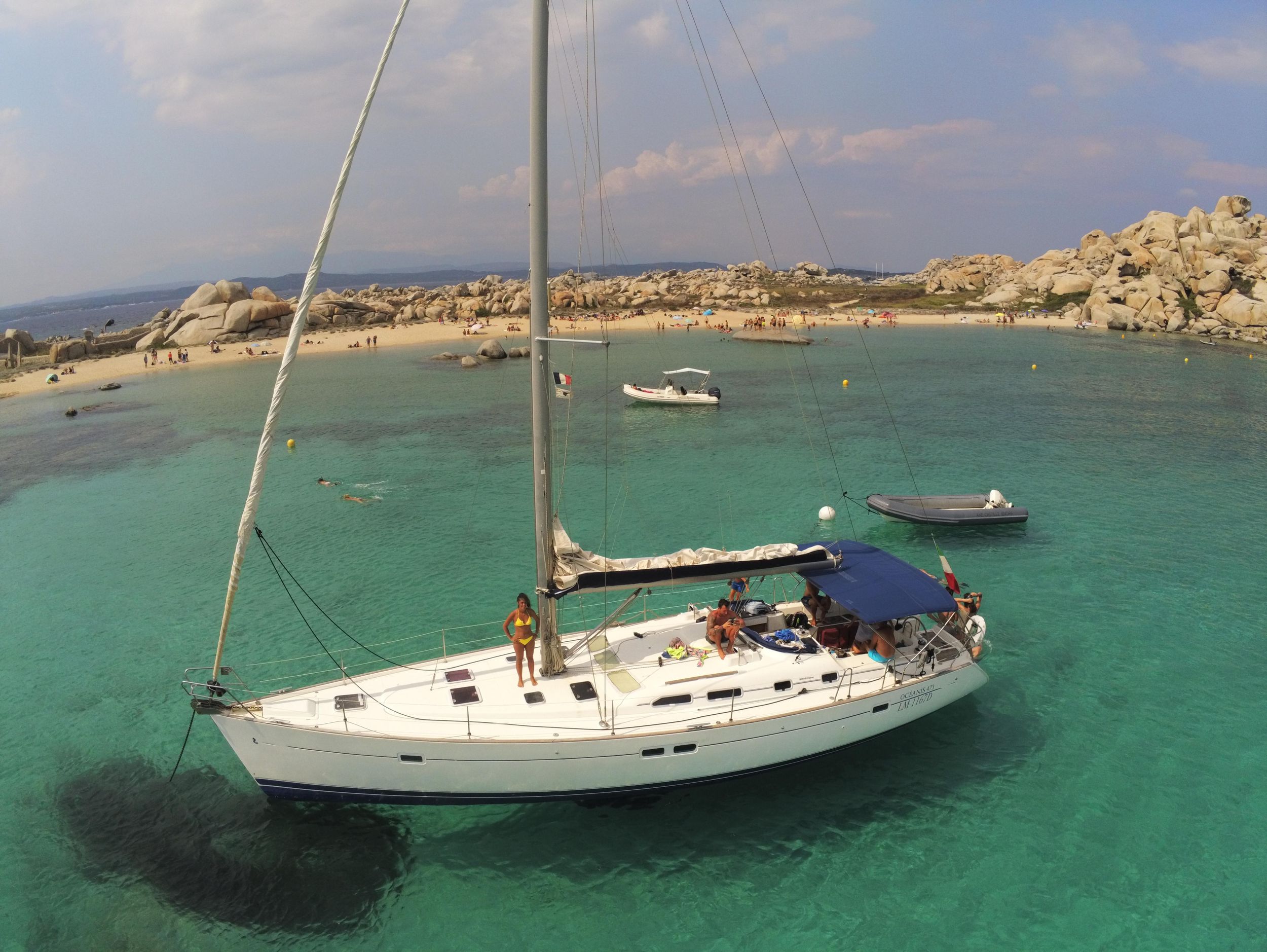 Archipel von La Maddalena: tägliche Segeltour mit Mittagessen