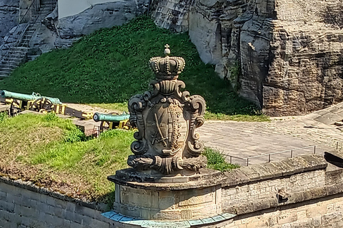 From Dresden: Table mountains Lilienstein & Königstein tour