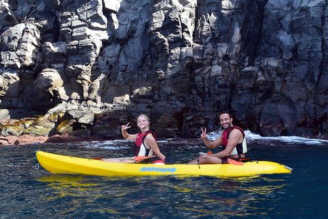 Kayak y esnórquel con tortugas