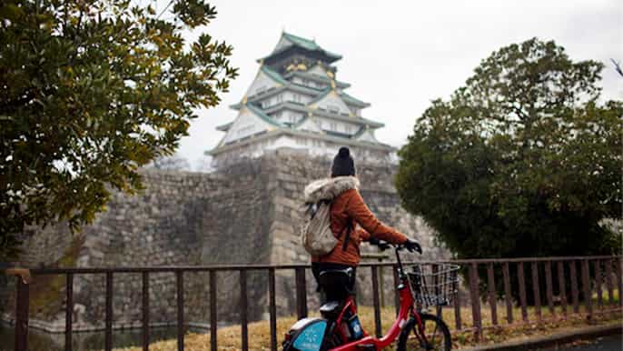 osaka best of osaka ebike tour