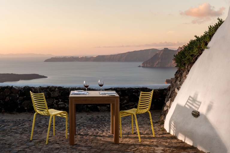 Santorini: Pyrgos, bodega y Oia