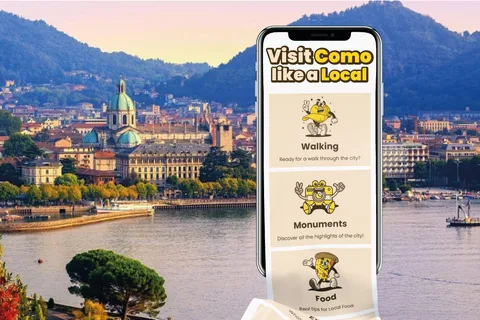 Como: Digital Audioguide made with a Local for your Tour