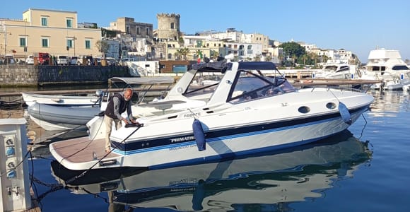 Ischia: Boat Tour with Stop for Swimming and Aperitif