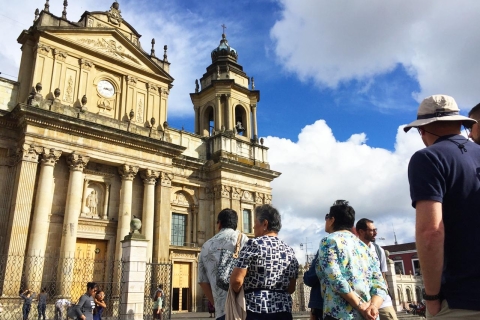 Tour combinado: tour explorador de la ciudad de Guatemala y Antigua colonial