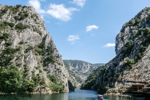 Desde Skopje: Visita la Cruz del Milenio de Vodno y el Cañón de Matka