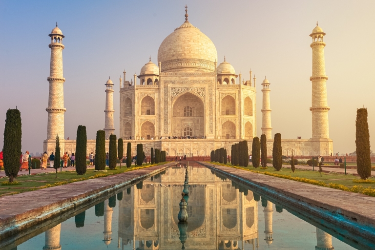 From Delhi: 2-Day Guided Agra & Jaipur Tour Option 2: Car + Guide + Entrance fee