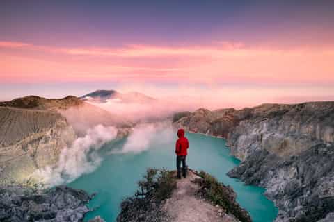 From Bali: Private Mount Ijen Crater Volcano Midnight Trek