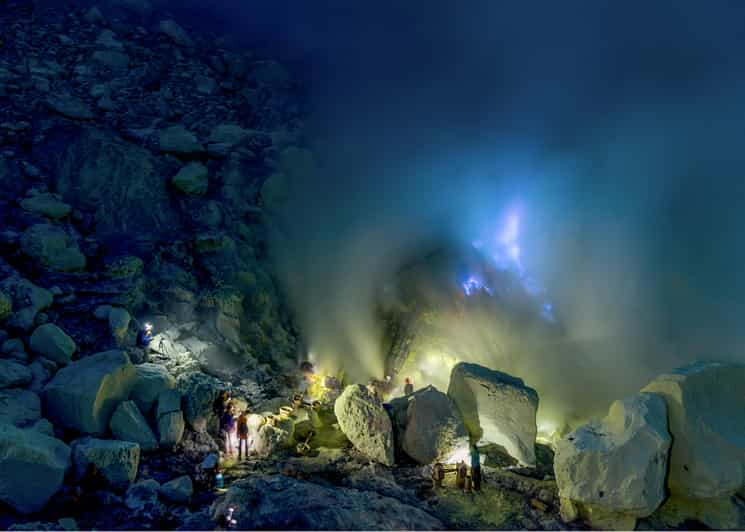 From Bali Private Mount Ijen Crater Volcano Midnight Trek Getyourguide