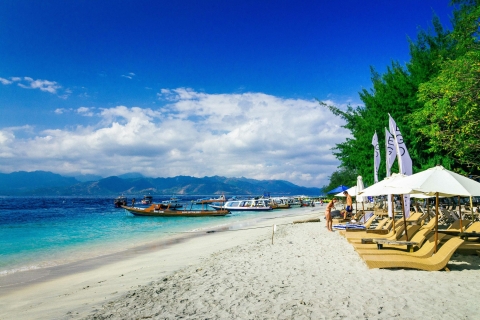 Van Lombok: Private Gili Islands Trip w. Glasbodem boot