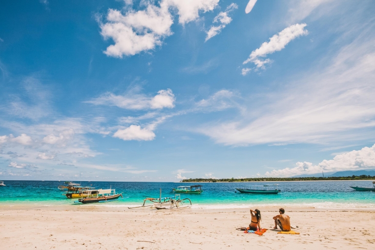 Z Lombok: Private Gili Islands Trip w. Łódź ze szklanym dnem