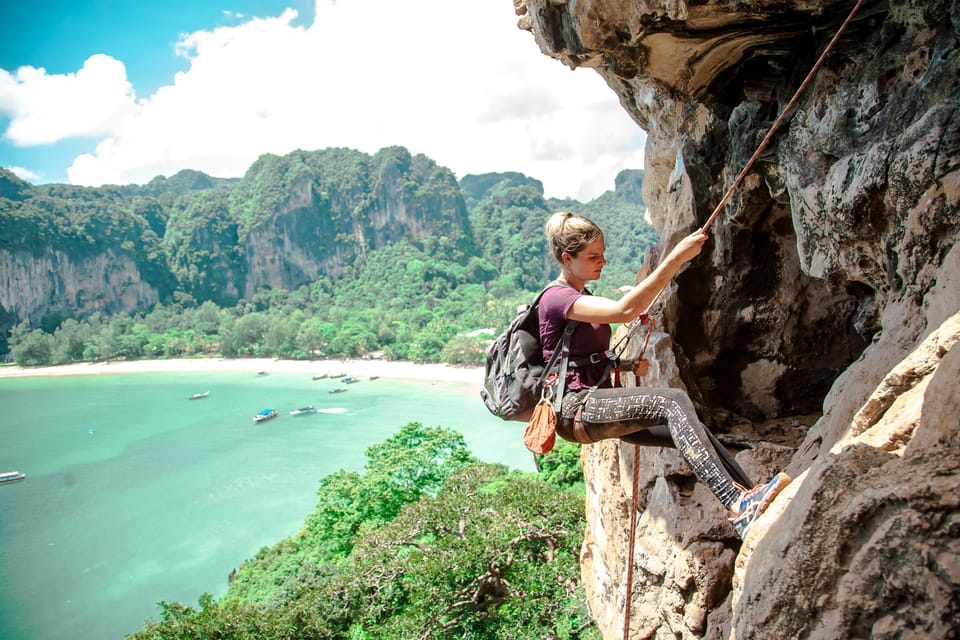 Railay Is A Krabi Beach To Go Rock Climbing & Trekking In A Hidden