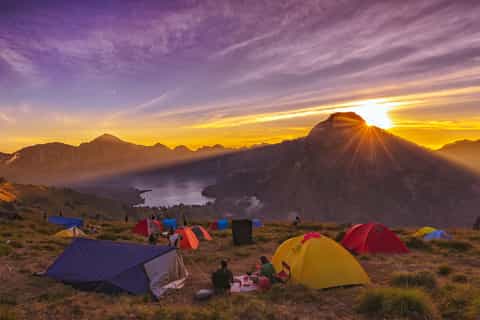 Mataram: 2-daagse Mount Rinjani Private Trekking Tour