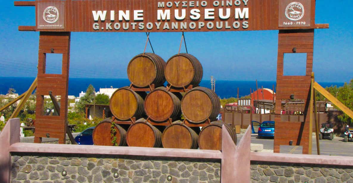 Santorini: Wine Museum Tasting & Entry with Audioguide
