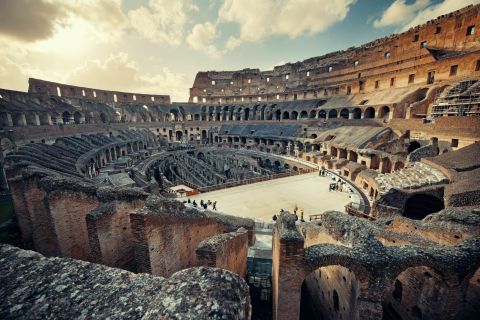 Rooma: Colosseum Arena -kerros ja antiikin Rooman pikakierros