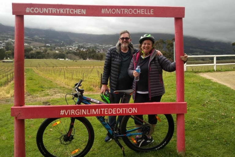 Z Kapsztadu: wycieczka rowerowa po winnicach Franschhoek z lunchemZ Kapsztadu: półdniowa prywatna wycieczka rowerowa Franschhoek