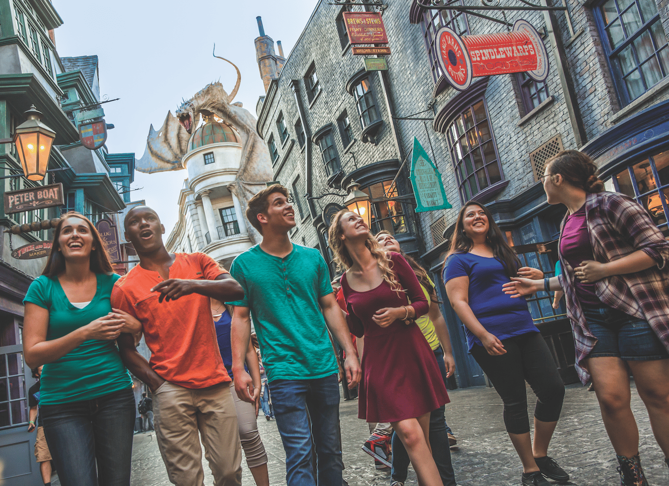 Orlando: Universal Studios billet fra park til park