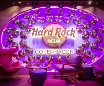 Copenhagen: Hard Rock Cafe with Set Menu for Lunch or Dinner