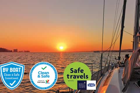 lisbon 2hour guided sailing tour at sunset