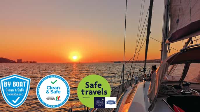 lisbon 2hour guided sailing tour at sunset