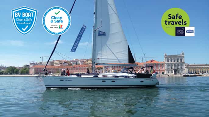 lisbon 2hour river tagus luxury yacht cruise guided tour