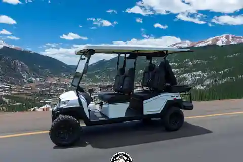 Manitou Springs: Pike's Peak Historic Tour by E-Golf Cart