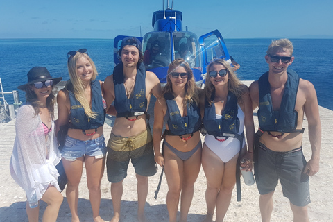 Outer Great Barrier Reef Cruise & Scenic Helicopter Flight