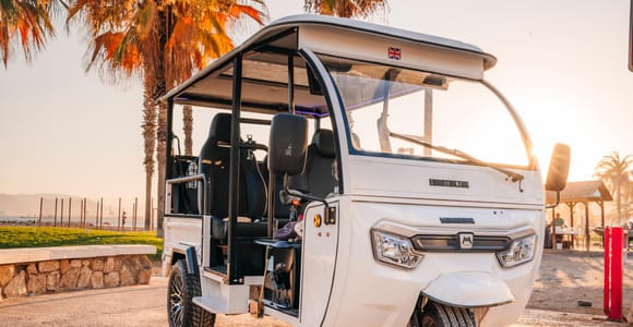 Valencia: 1-stündige private Tuk-Tuk-Tour