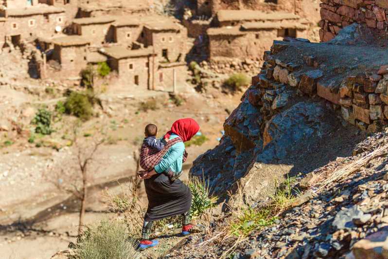 Marrakech: Atlasfjellene og Agafay-ørkentur med kameltur