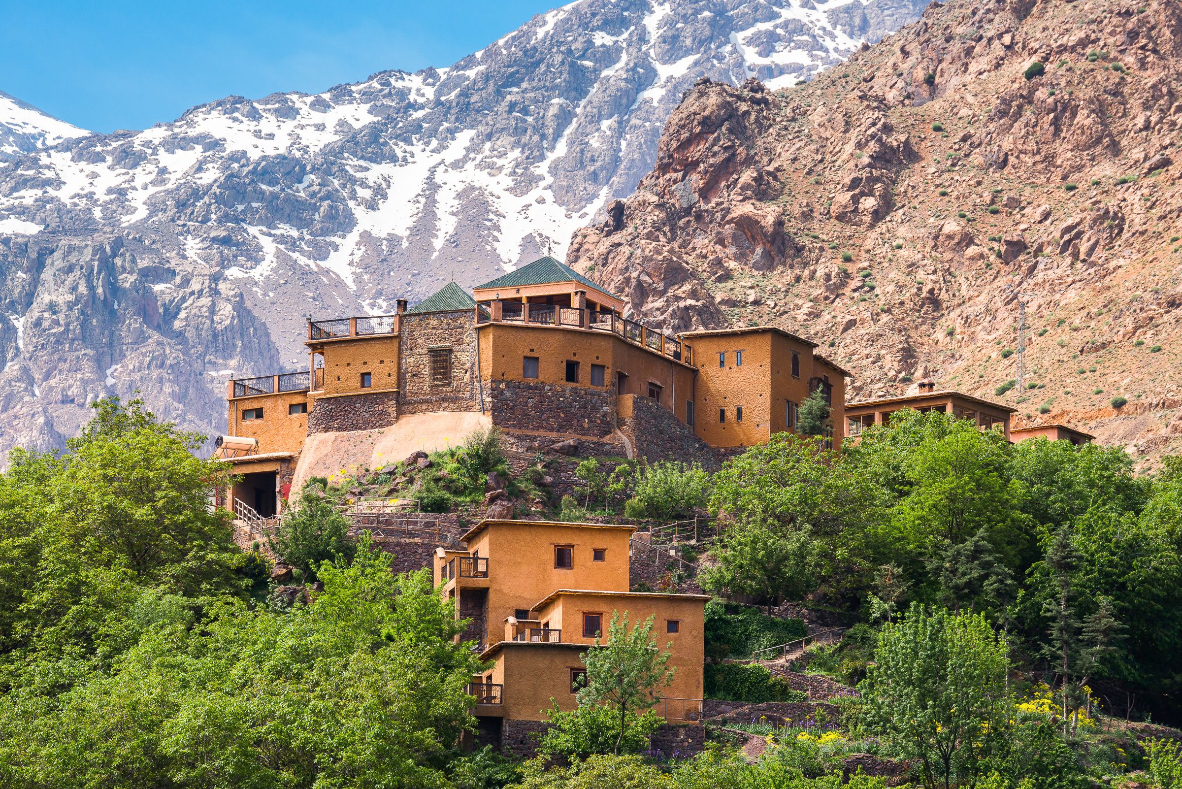 Marrakesch: Atlasgebirge und Agafay-Wüstentour mit Kamelritt