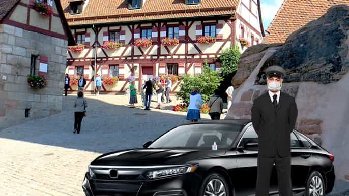 nürnberg privater transfer zum / vom flughafen nürnberg (nue)