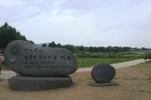 Au départ de Séoul : Excursion d&#039;une journée aux sites de l&#039;UNESCO et au village folklorique d&#039;AndongExcursion d&#039;une journée à Andong avec déjeuner