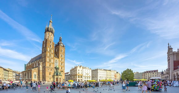 Krakow: Electric Car Sightseeing Tour