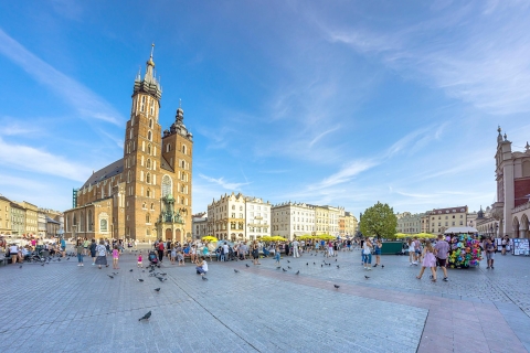 Cracovie: visite touristique de 2 heures en voiture électriqueAudioguide suédois