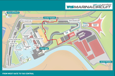 Abu Zabi: Doświadczenie pasażera Yas Marina Radical SSTAbu Zabi: doświadczenie pasażera radykalnego SST Yas Marina