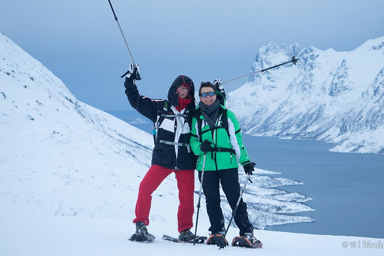 Desde Tromso: Tour de raquetas de nieve para grupos pequeños