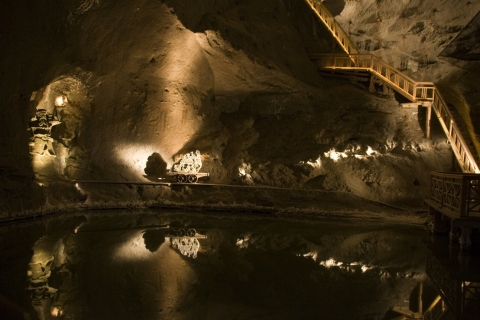 Van Krakau: halve dagtrip Wieliczka-zoutmijn met ophaalserviceItaliaanse tour met hotelovername
