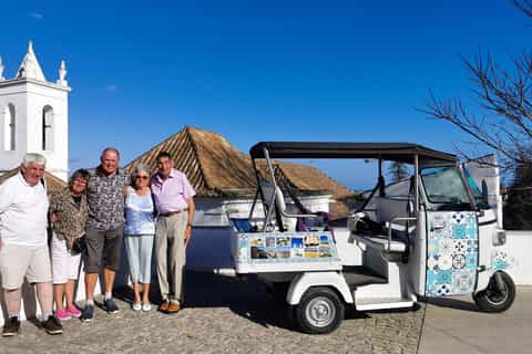 Tavira: Private Tuk-Tuk City Tour, Boat Tour and Lunch
