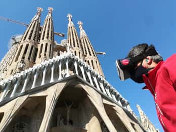 Barcelona: Sagrada Familia Außentour und VR-Erfahrung Barcelona: Sagrada Familia Außentour und VR-Erfahrung