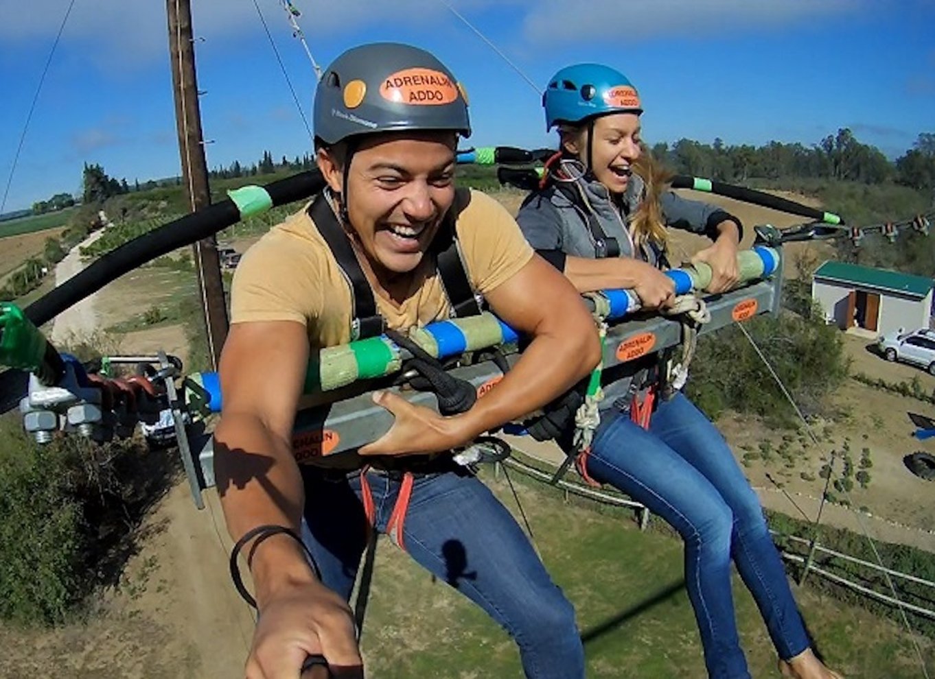 Adrenalin Addo Adventure Park: Zip Line og kæmpegynge