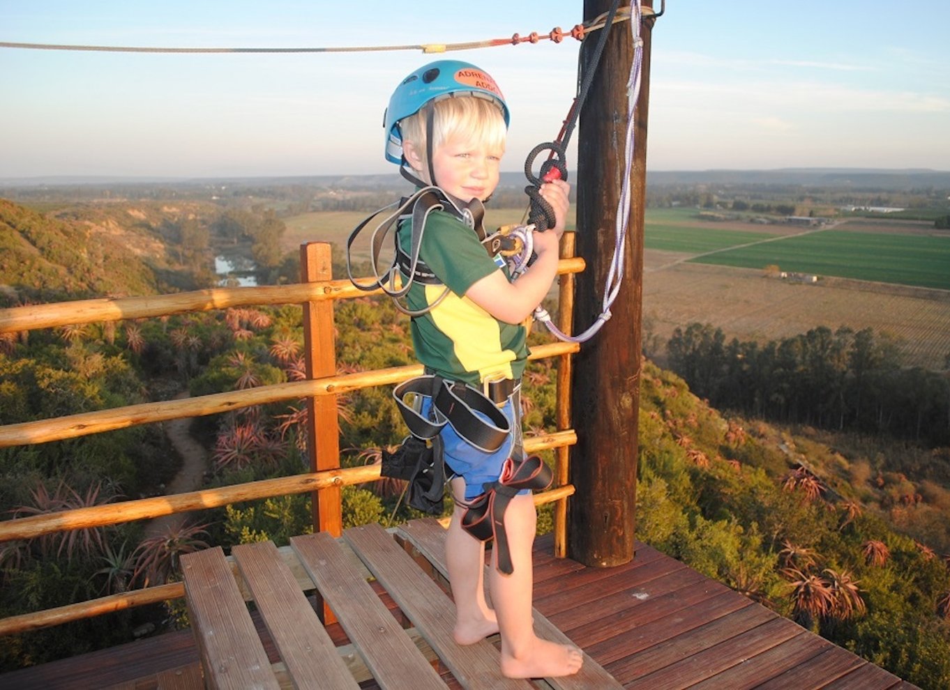 Adrenalin Addo Adventure Park: Zip Line og kæmpegynge