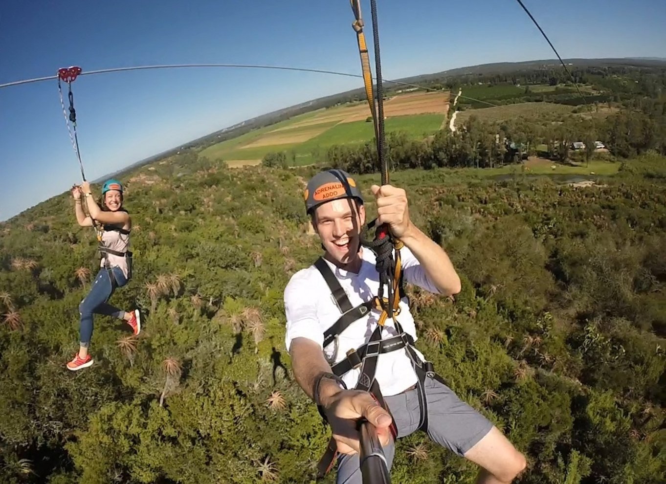 Adrenalin Addo Adventure Park: Zip Line og kæmpegynge