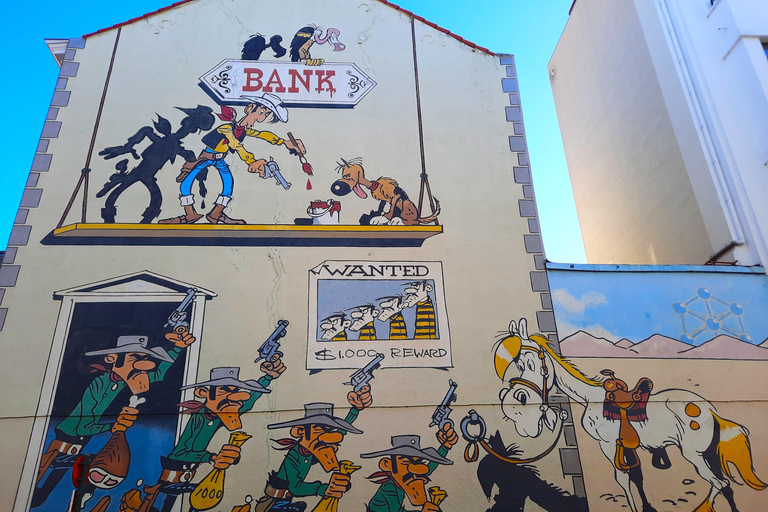 Brussels Walking tour Comic strip