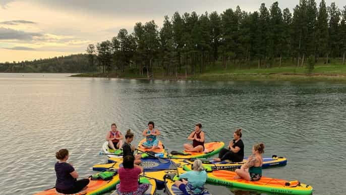 pactola lake private kayak or paddleboard experience