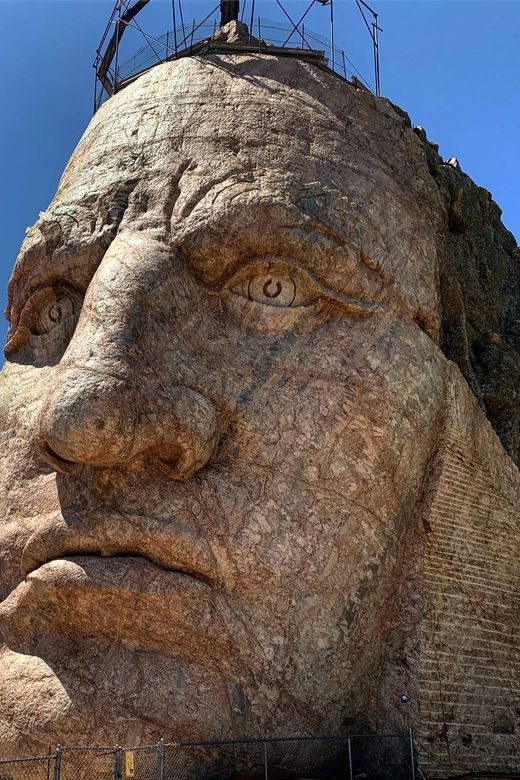 クレイジーホース記念碑の石 クレイジーホース記念碑の石