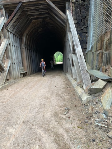 Visit Mickelson Trail 20-Mile Private Bicycle Tour in Hill City, South Dakota