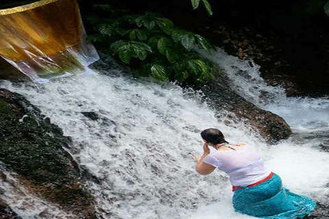 Bali: meditação e ioga em uma cachoeira com ritual de bênção