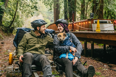 Mendocino County: Pudding Creek Railbikes