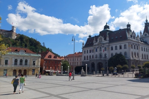 Depuis Zagreb : Visite privée exclusive de Bled et LjubljanaAu départ de Zagreb : Visite privée de Bled et Ljubljana